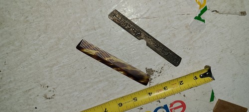 peine con estuche antiguo - Imagen 2 de 3