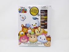 Disney "Tsum Tsum" Color Create Activity Set - New