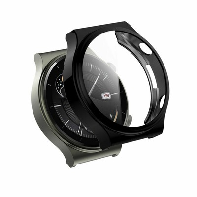 Uhrengehäuse Schutzhülle Displayschutzfolie für Huawei Watch GT2 pro