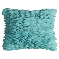 Aqua Fleece Reef Throw Pillow - (13x18) - Rizzy Home on sale Aqua Fleece Reef Throw Pillow - (13x18) - Rizzy Home on sale