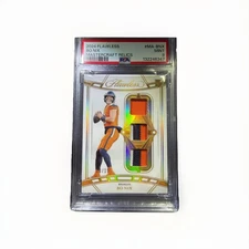 BO NIX RC 2024 Flawless Master Craft Relics Game Used Patch 10/15 Jersey Match!