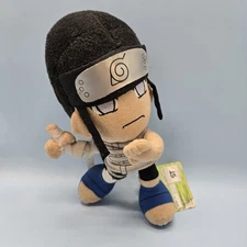 NEJI HYUGA • Rare Vintage 2005 Naruto Anime Manga Plush Banpresto w/tag 8 Inches