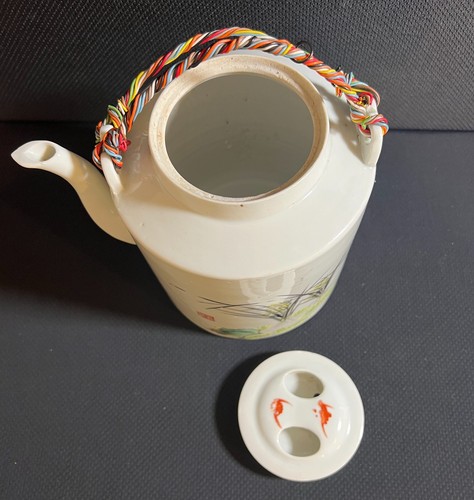China Chinese Qing Dynasty Famille Rose porcelain teapot #A - Picture 4 of 6
