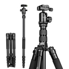 TONYBOO AZ-310 63in Camera Tripod Aluminum 360 Ball Head Max 10kg Travel