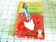 Wolf in Man's Clothing by Mignon G. Eberhart Dell Book 136,Mapback Mystery