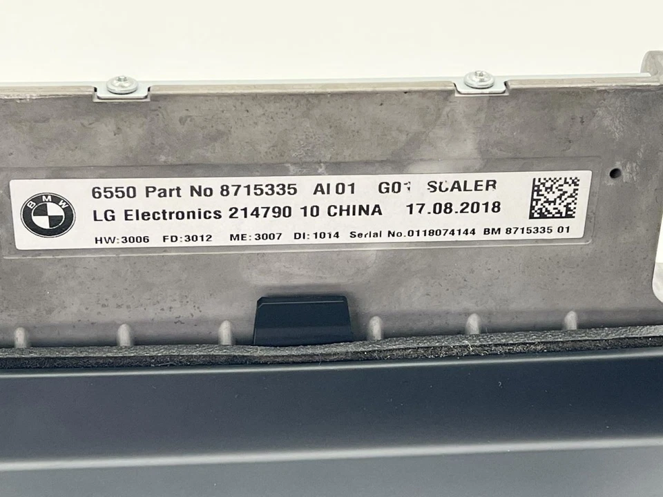 BMW X3 2018-2020 pantalla de información central 10,25" 48839 Foto 2 de 4