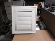 "Linen" Exhaust Dryer Vent Mid America Vinyl Mount Master J-Block 082