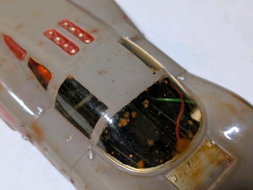 1960's SLOT CAR Metal Chassis VINTAGE 1/24 w/ CM Motor FOR PARTS ONLY AS IS - Picture 17 of 20