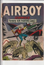 AIRBOY COMICS V3 #1 (Hillman Periodicals, 1946) G