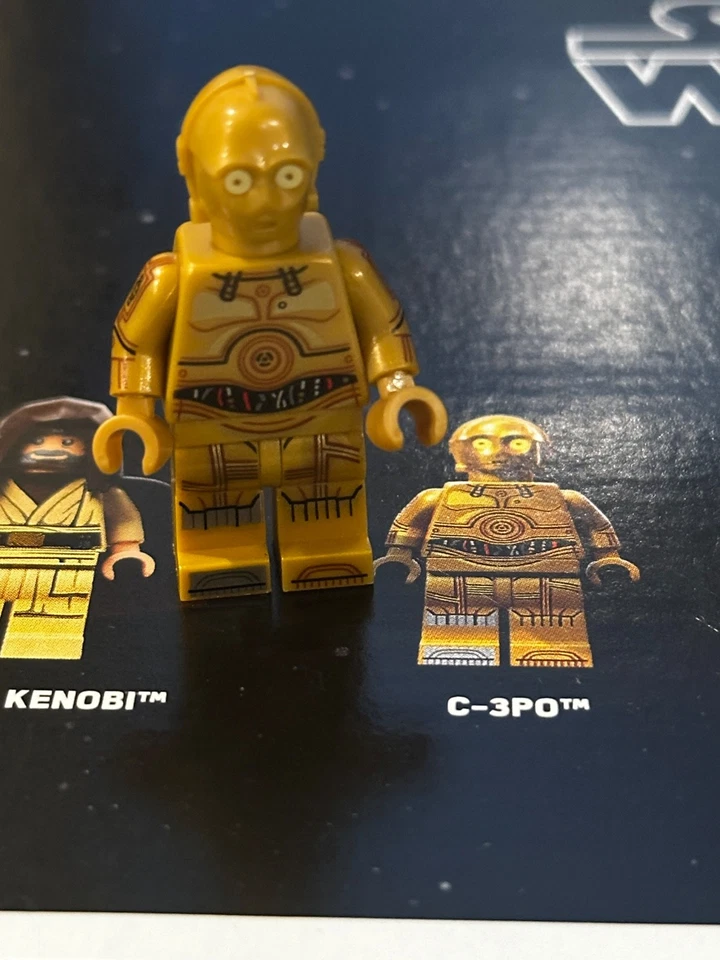 IN HAND! Lego Star Wars C-3PO Minifigure DEATH STAR 75419 New - SW1201 - Image 3 of 3