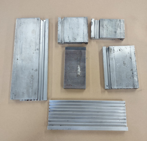 Letterpress Hi-Speed Furniture 5-1/2 sets M.V. Huffman & Challenge
