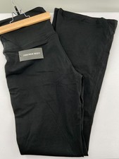 Streetwear Society Flare Leggings- Black- Size Large