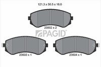 Bremsbelagsatz BremsklöTze FüR Nissan Almera I Hatchback N15 Patrol GR V
