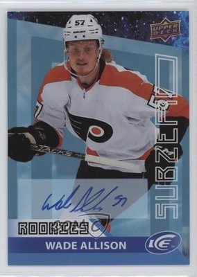 2021-22 Upper Deck Ice Sub Zero Rookie Blue Auto Wade Allison #SZ-47 Auto 7ci