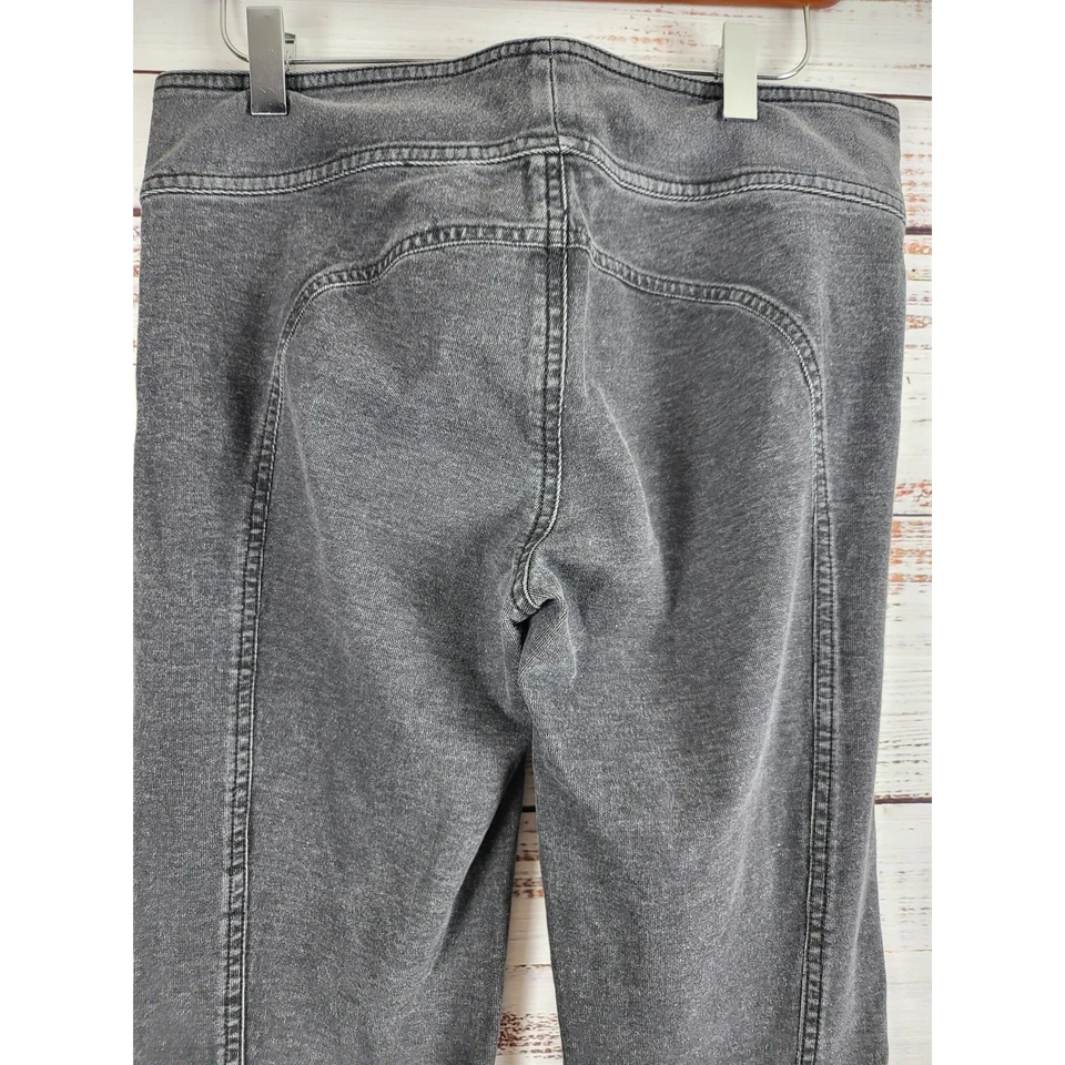 Pantalones Diane Von Furstenburg 6 para mujer tiro medio pierna ajustada negros Foto 4 de 4