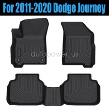 For 2011-2020 Dodge Journey Tpe All-weather Front Rear Floor Mats Liners Set