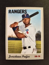 2019 Topps Heritage - Jurickson Profar #127 Texas Rangers 