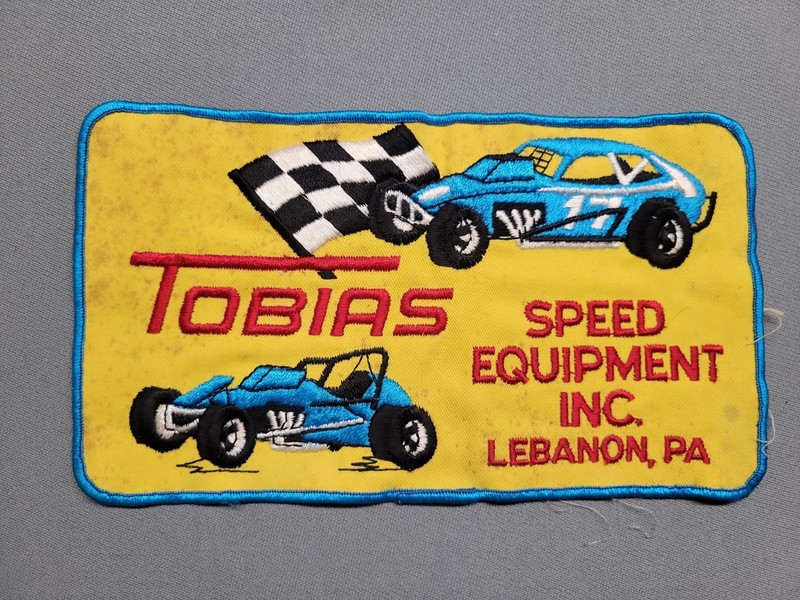 Vintage Tobias Speed Equipment Embroidered Patch
