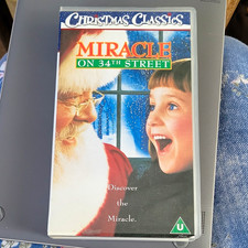 20th Century Fox Miracle on 34th Street (1994) VHS PAL U Christmas Classics