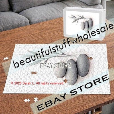 1000 piece jigsaw puzzle Stone Zen Minimal