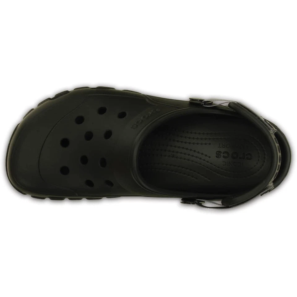 Zueco deportivo todoterreno Crocs - Impermeable, correa de talón ajustable, suela resistente Foto 3 de 4