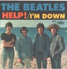 BEATLES--PICTURE SLEEVE ONLY---(HELP)--PS--PIC--SLV