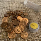 1957 D Lincoln Wheat Cent roll - BU-Uncirculated