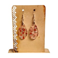 Gnome Love Acrylic Drop Earrings