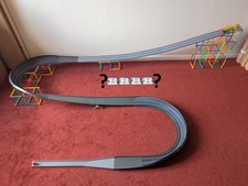 Hot Wheels Starter Track Kit Sizzlers Crash Racers Diecast Racing Banked Circuit