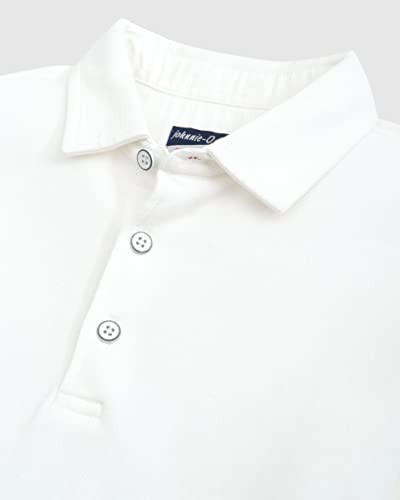 johnnie-O Shoreline Jr. Pique Polo White / 14 Johnnie-O Kids Boys Tops image 5