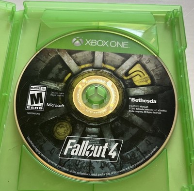 Microsoft Xbox One Fallout 4 Disc and Case No Manual Tested