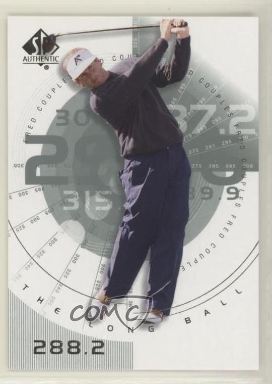 2002 SP Authentic The Long Ball Fred Couples #79SPA 8d1