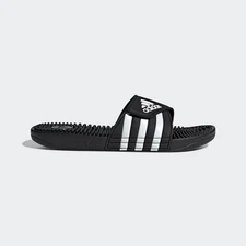 Adidas Adissage Slides | Mens 7 | Womens 8 | Sandals Black White | F35580