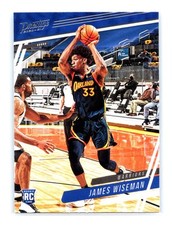 2020-21 Panini Chronicles Basketball #52 James Wiseman Rookie RC Golden State