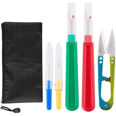 Seam Ripper and Thread Remover Kit,2 Big 2 Small Sewing Multi-color 