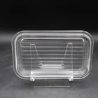 Vintage Pyrex 502-C Replacement LID ONLY Ribbed Glass Refrigerator Dish No Chips