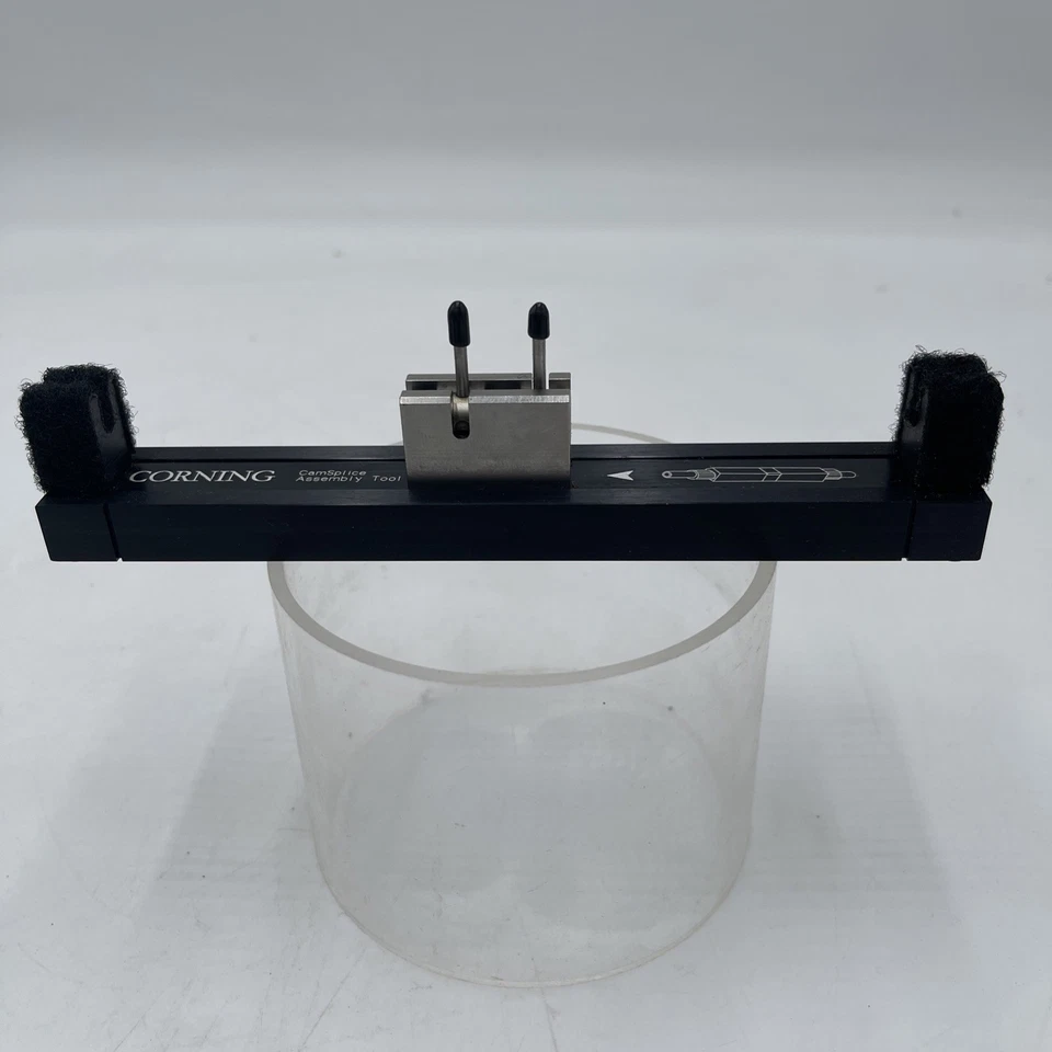 Herramienta de montaje de empalme de fibra Corning 2104040-01 limpiador Conec 9392 Foto 3 de 4