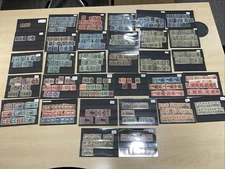 Egypt Stamps Including Farouk & Pyramids, Mint And Used In 32 Stock Cards *972