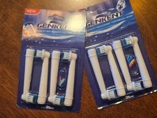 8 GenKent Toothbrush Heads Replacement for Oral-B (2  4-packs)