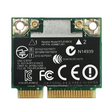 HP 2000-2 2000-3 G6-1000 G7 802.11 BGN PCIE HMC 1X1 TB2 WLAN Card 640926-001