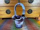 Fenton Purple Slag Glass Strawberry Mini Basket