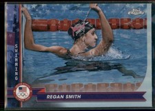 2024 Topps Chrome U.S. Olympics & Paralympic Regan Smith Refractors #122 USA