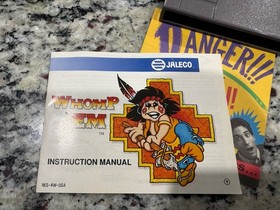 Whomp 'Em (Nintendo Entertainment System, 1991) NES COMPLETE w/ Box & Manual