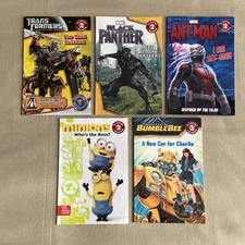 Passport to Reading Level 2 Reader Lot (x5 Picture Book Set) Marvel Transformers