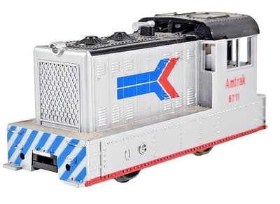 Model Power 96711 HO Porter Hustler Lokomotive Amtrak 6711 Train Non Runner Box