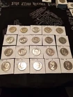Lot Of 20 Kennedy half Dollars