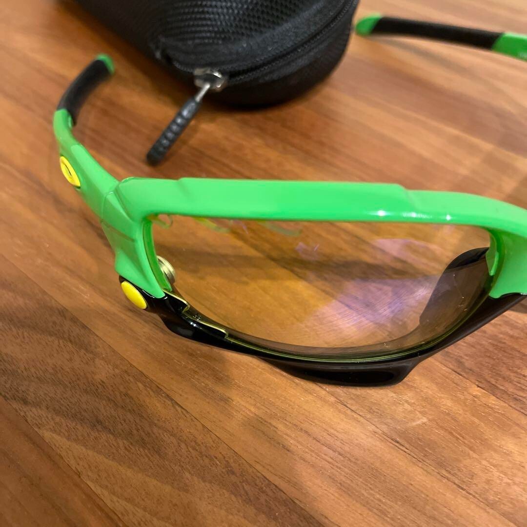 Oakley Jawbone Jupiter Camo H.I. Yellow Racing Jacket with