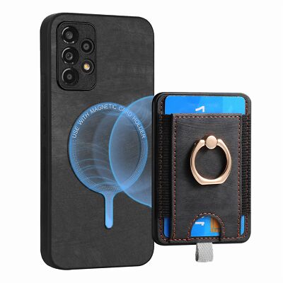 Leder Magnetisch Hülle Für Samsung A23 A13 A14 A53 A54 Handy Tasche Wallet Case