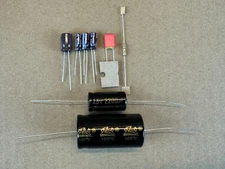 Dual CS 750 Recap Kit Turntable Speed Repair Set New Capacitors