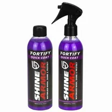 SHINE ARMOR Ceramic Quick Coat Car Wax Spray Polish Waterless Wash Hydrophobic